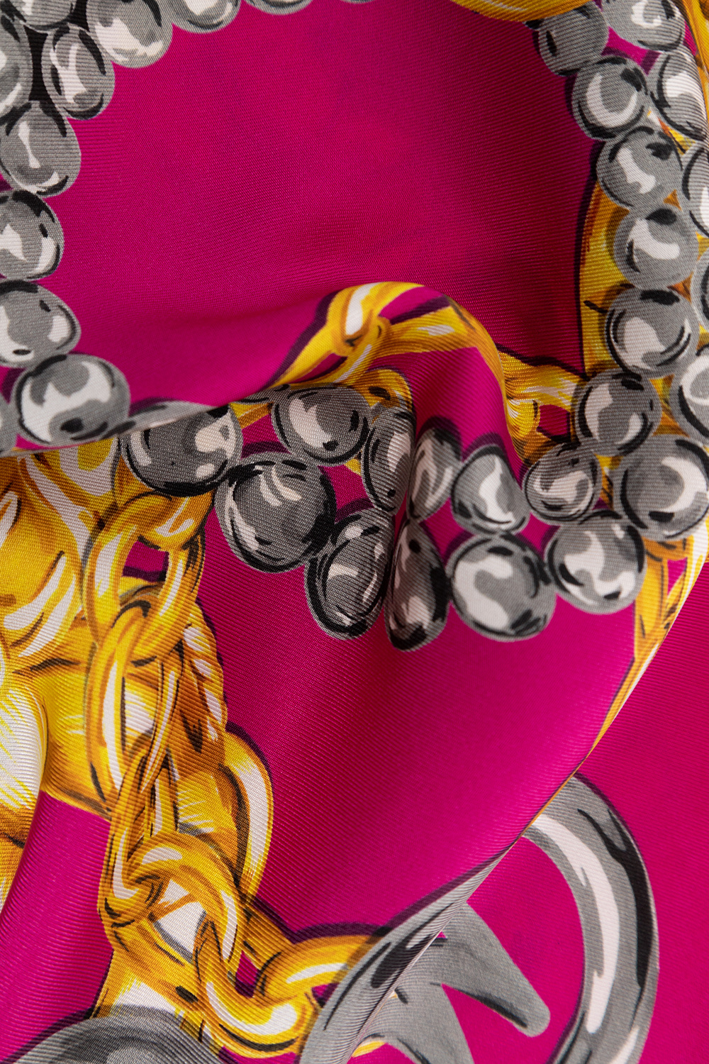 Silk scarf Moschino - SchaferandweinerShops Japan